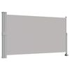 vidaXL Patio Retractable Side Awning 140 x 300 cm Grey