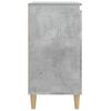 vidaXL Bedside Cabinets 2 pcs Concrete Grey 40x35x70 cm Engineered Wood