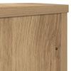 vidaXL Plant Stands 2 pcs Artisan Oak 20x20x30 cm Engineered Wood