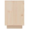 vidaXL Bedside Cabinets 2 pcs 50x34x50 cm Solid Wood Pine