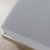 vidaXL Jersey Fitted Sheet Grey 160x200 cm Cotton