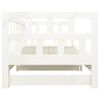 vidaXL Pull-out Day Bed without Mattress White 2x(90x190) cm