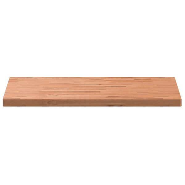 vidaXL Bathroom Countertop 100x60x4 cm Solid Wood Beech