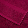 vidaXL Premium Guest Towels "SOLUND" 2 pcs Bordeaux 30x50 cm 600 gsm