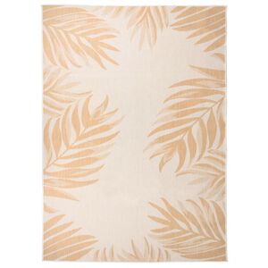 vidaXL Outdoor Flatweave Rug 200x280 cm Leaf Pattern