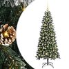 vidaXL Artificial Christmas Tree with 150 LEDs with Stand Green 150 cm