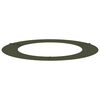 vidaXL suitable for Flat Tree Rings 5 pcs Olive green &Oslash;60 / 90 cm Steel