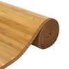 vidaXL Rug Rectangular Natural80x100 cm Bamboo