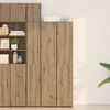 vidaXL Highboard Artisan oak 70 x 42.5 x 185 cm Engineered wood