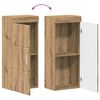 vidaXL Bathroom Furniture Set TULUM Artisan Oak Engineered Wood