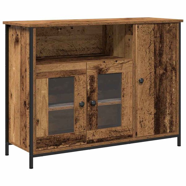 vidaXL Sideboard Old Wood 100 x 35 x 75 cm