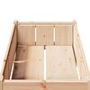 vidaXL Garden Planter Nature 70 x 70 x 70 cm Solid Pine Wood