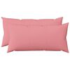 vidaXL Cushion Cover 2 pcs HEERLEN Pink 40 x 70 cm Fabric