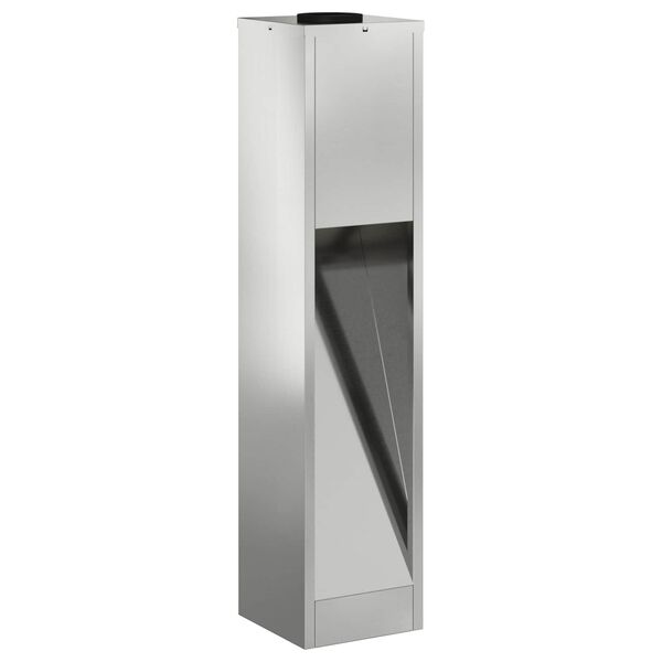 vidaXL Solar Led Pathway Light 2 pcs Galvanized Galvanized