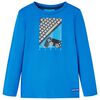 Kids' T-shirt with Long Sleeves Cobalt Blue 104
