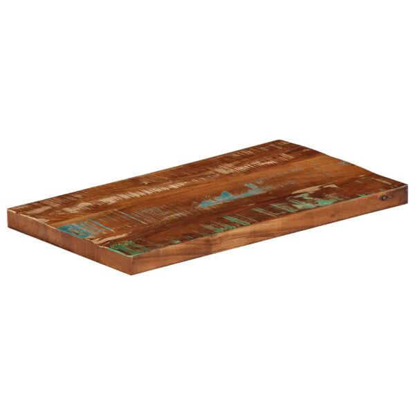 vidaXL Table Top 60x20x2.5 cm Rectangular Solid Wood Reclaimed