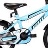 vidaXL Kids Bike 14 inch Black and Blue