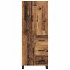 vidaXL Highboard with Drawer 2 pcs Old Wood 69.5 x 34 x 180 cm