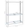 vidaXL Tyre Rack 795 kg Steel