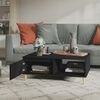 vidaXL Coffee Table Black 90x60x35 cm Engineered Wood