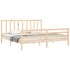 vidaXL Bed Frame without Mattress 200x200 cm Solid Wood Pine
