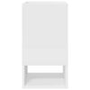 vidaXL End Table White 30 x 30 x 56 cm Engineered Wood