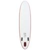 vidaXL Stand Up Paddle Board Set SUP Surfboard Inflatable Red and White