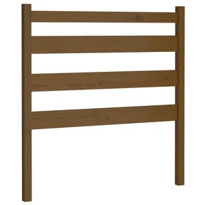 vidaXL Bed Headboard Honey Brown 96x4x100 cm Solid Wood Pine