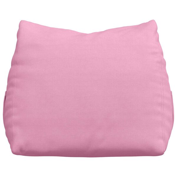 vidaXL Back Pillow Pink 60 x 20 x 50 cm Fabric
