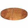 vidaXL Table Top 110x50x3.8 cm Oval Solid Wood Acacia
