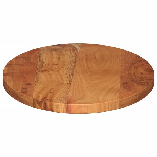 vidaXL Table Top 110x50x3.8 cm Oval Solid Wood Acacia