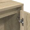 vidaXL Bookcase Sonoma Oak 89x24x101.5 cm Engineered Wood
