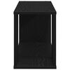vidaXL TV Cabinet Set Black Oak 80 x 24 x 32 cm Engineered Wood