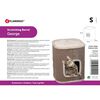 FLAMINGO 2-in-1 Cat Scratching Barrel George S 40x40x49 cm Beige