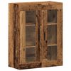 vidaXL Wall Mounted Cabinet Old Wood 69,5x34x90 cm