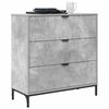 vidaXL Sideboard Concrete Grey 79.5 x 33 x 82 cm Engineered Wood