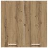 vidaXL Kitchen Wall Cabinet Lyon&nbsp;Artisan Oak&nbsp;60x31x60 cm Engineered Wood