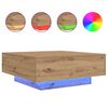 vidaXL Coffee Table Artisan Oak 80 x 80 x 31 cm Engineered Wood
