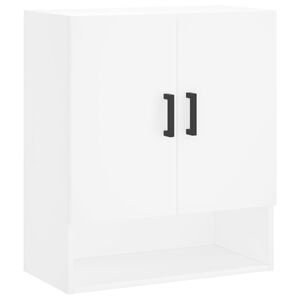 vidaXL Wall Cabinet White 60x31x70 cm Engineered Wood