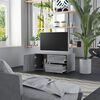 vidaXL TV Cabinet Grey Sonoma 80x34x36 cm Engineered Wood