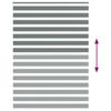 vidaXL Zebra Blind Dark Grey 160x230 cm Fabric Width 155.9 cm Polyester