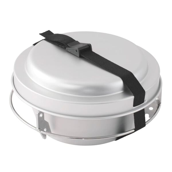 Easy Camp Camping Cooker & Stove Set Storm Silver