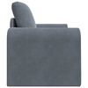 vidaXL Sofa Bed Dark Grey 98 x 71 x 83 cm Velvet