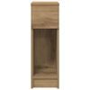 vidaXL Bedside Cabinets with Drawer 2 pcs Artisan Oak 20x36x60 cm