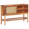 vidaXL Sideboard 118x30x76 cm Solid Reclaimed Wood