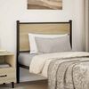 vidaXL Replace Headboard Sonoma 90 cm Engineered Wood and Steel