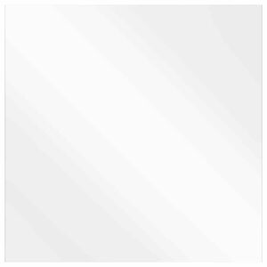 vidaXL Wall Mirror Square 50 x 50 cm Tempered Glass