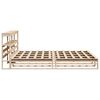 vidaXL Bed Frame without Mattress 180x200 cm Super King Solid Wood Pine
