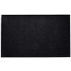 vidaXL Door Mat Black 90 x 150 cm PVC