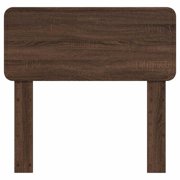 vidaXL Headboard Brown Oak 80 cm Engineered wood